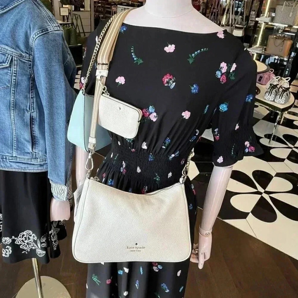 Kate Spade Rosie Shoulder Bag KF086 Parchment Multi - Picture 1 of 15
